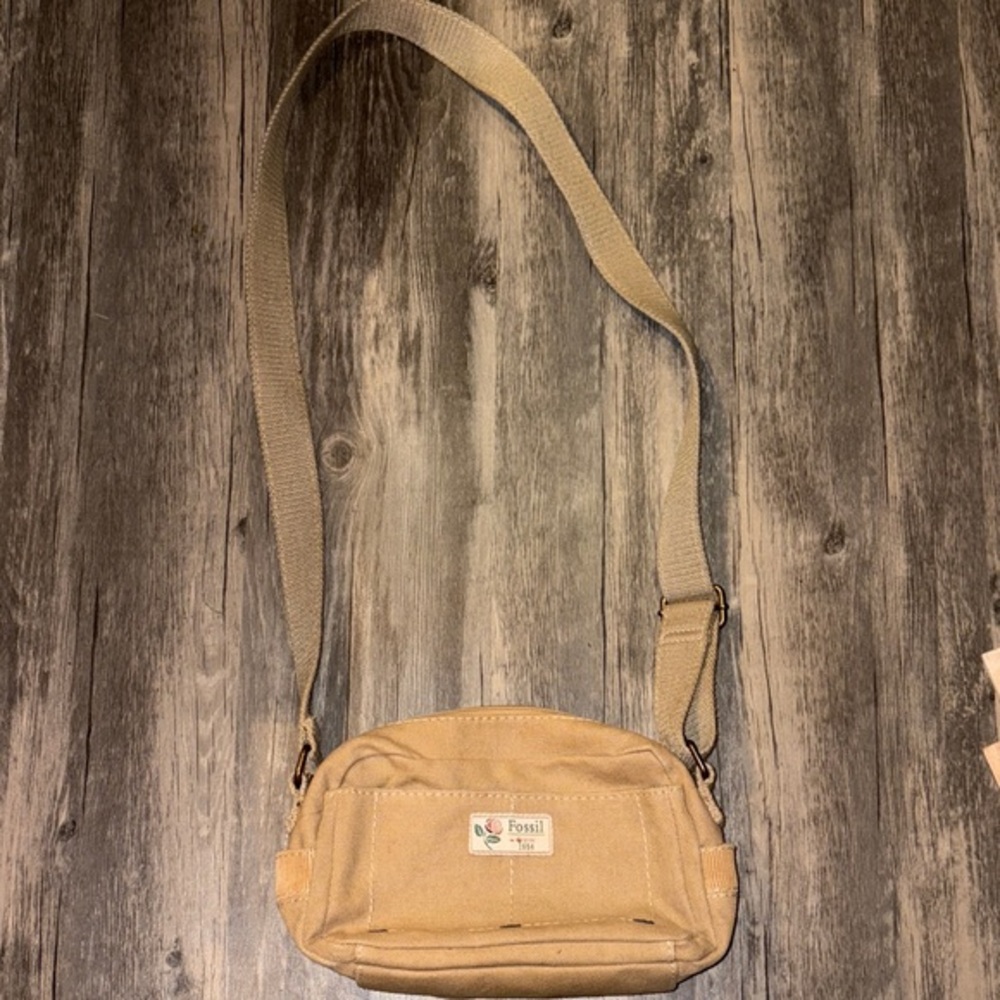 Fossil crossbody bag - canvas